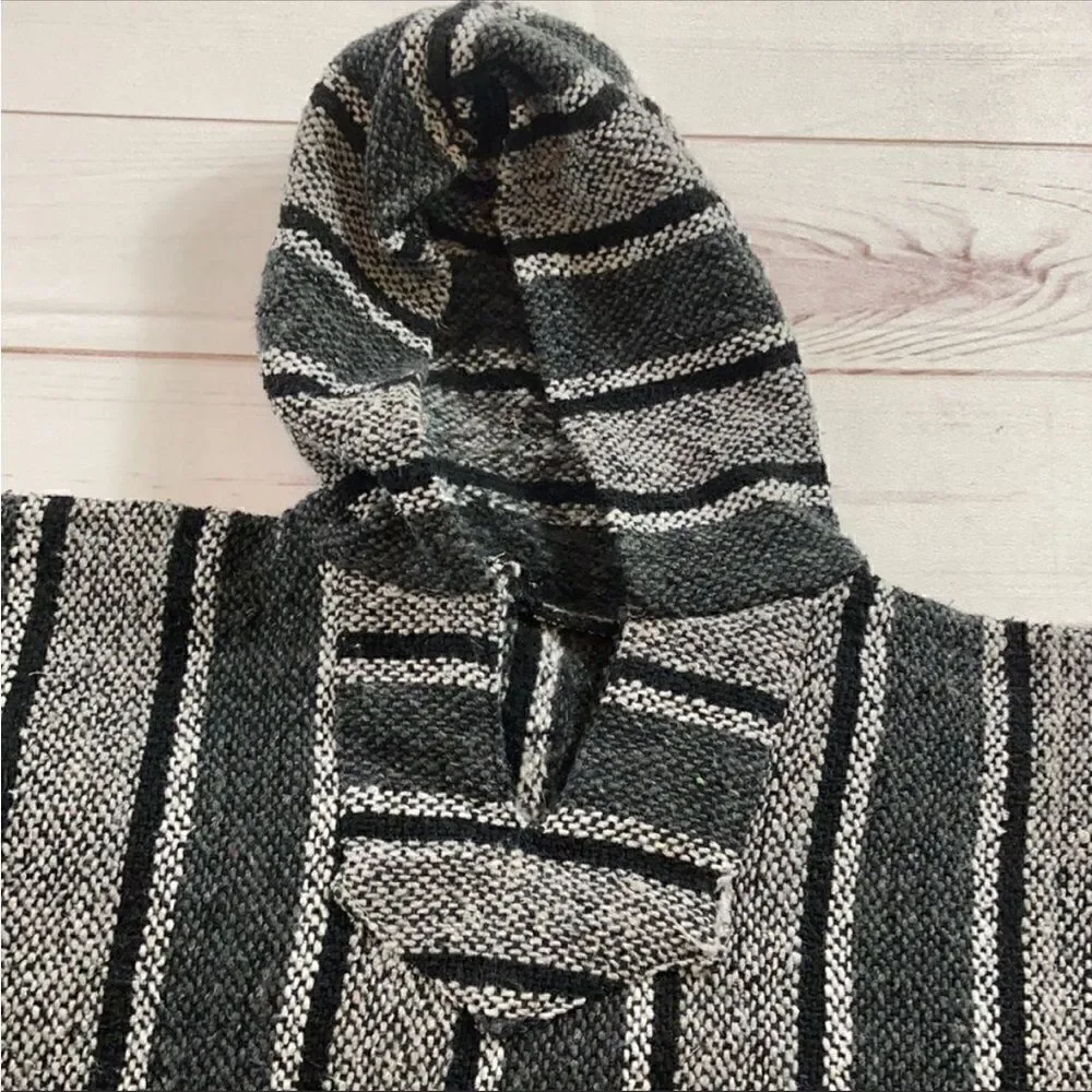 Baja Mexican Style Poncho
